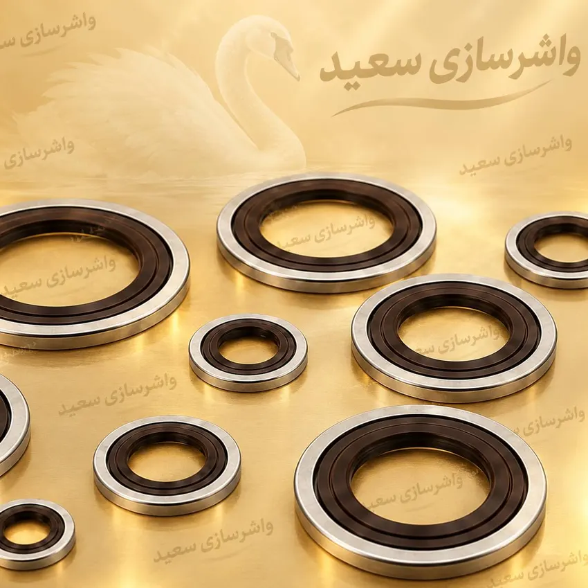 واشر بوندسیل سایز داخلی 22 میل با سایز بیرونی 30 میل و ضخامت 2 میل